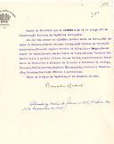 Decreto de nomeação de António Maria da Silva, João Catanho de Menezes, Armando Marques Guedes, José Esteves da Conceição Mascarenhas, Fernando Augusto Pereira da Silva, Vasco Borges, Manuel Gaspar de Lemos, Ernesto Maria Vieira da Rocha, Eduardo Ferreira dos Santos Silva e António Alberto Torres Garcia, respetivamente nos cargos de Presidente do Ministério e Ministro do Interior, Ministros da Justiça, Finanças, Guerra, Marinha, Negócios Estrangeiros, Comércio  e Comunicações, Colónias, Instrução Pública e Agricultura. 