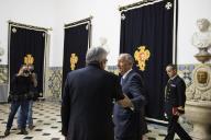 O Presidente da República, Marcelo Rebelo de Sousa, almoça, no Palácio de Belém, com Eduardo Ferro Rodrigues, Presidente da Assembleia da República, a 24 de fevereiro de 2017