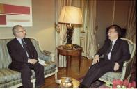 Audiência concedida ao Presidente da Fundação "Notre Europe", a 20 de fevereiro de 1999