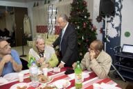 O Presidente da República Marcelo Rebelo de Sousa participa na Festa de Natal da Re-Food que se realiza na Igreja de Nossa Senhora de Fátima em Lisboa, a 26 de dezembro de 2017