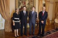 O Presidente da República, Aníbal Cavaco Silva, recebe em audiência, o investigador Samuel Martins, vencedor do Prémio Científico IBM 2009, a 13 de outubro de 2010