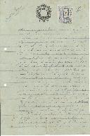 Certidão passada pelo Pároco de Santa Marinha a partir de assento no Livro de Batismos do ano de 1861 relativa ao registo de António Lopes.