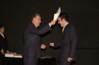 O Presidente da República, Jorge Sampaio, preside à Sessão Solene de entrega de Prémios e Diplomas da Faculdade de Economia da Universidade Nova de Lisboa, a 28 de novembro de 2003