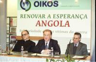 Deslocação do Presidente da República, Jorge Sampaio, à Cerimónia de lançamento da campanha de angariação de fundos para ajuda humanitária às populações do Huambo e de Malange, no Espaço OIKOS a 19 de fevereiro de 1999