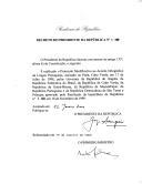 Decreto que ratifica o Protocolo Modificativo ao Acordo Ortográfico da Língua Portuguesa, assinado na Praia, Cabo Verde, em 17 de julho de 1998.