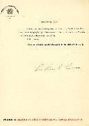 Decreto de nomeação do Doutor António de Oliveira Salazar para o cargo de Presidente do Conselho.
