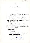 Decreto de exoneração do Embaixador de Portugal em Pretória [África do Sul], Ministro plenipotenciário de 1.ª classe, Augusto Henrique de Almeida Coelho Lopes, continuando colocado nos serviços externos. 