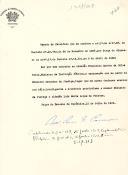 Decreto de exoneração de Francisco Xavier da Silva Teles, Ministro da Instrução Pública, do cargo que exercia interinamente como Ministro da Justiça e de nomeação, para o mesmo cargo, de Luiz Maria Lopes da Fonseca.