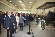 O Presidente da República, Aníbal Cavaco Silva, preside à inauguração do novo edifício do Museu Nacional dos Coches, a 22 de Maio de 2015