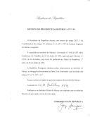 Decreto que estende ao território de Macau a Convenção nº 160 da OIT [Organização Internacional do Trabalho] sobre Estatísticas do Trabalho, de 25 de junho de 1985.