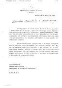 Carta do Presidente do Conselho de Estado [da República da Guiné-Bissau], João Bernardo Vieira, endereçada ao Presidente da República Portuguesa, Mário Soares, acusando receção da sua carta de 27 de abril, e esclarecendo o chefe de Estado português das razões que levaram à criação de uma comissão de investigação sobre a "intentona de 17 de Março" e à detenção de alguns cidadãos - militares e o civil, João da Costa - envolvidos no golpe.