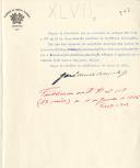 Decreto de exoneração de José Mendes Cabeçadas Júnior dos cargos que exercia interinamente de Ministro do Interior, Justiça, Finanças, Guerra, Negócios Estrangeiros, Comércio e Comunicações, Instrução Pública e Agricultura.