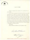 Decreto de nomeação dos Doutor João Pinto da Costa Leite, Tenente-coronel Fernando dos Santos Costa, Dr. Joaquim Trigo Negreiros, Doutor Artur Aguedo de Oliveira, Brigadeiro Adolfo do Amaral Abranches Pinto, Doutor Paulo Arsénio Veríssimo Cunha, Capitão de fragata Manuel Maria Sarmento Rodrigues, Dr. Ulisses Cruz de Aguiar Cortez e Dr. José Soares da Fonseca, respetivamente, para os cargos de Ministros da Presidência, Defesa Nacional, Interior, Finanças, Exército, Negócios Estrangeiros, Colónias, Economia e Corporações e Previdência Social. 