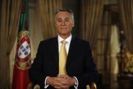 O Presidente da República, Aníbal Cavaco Silva grava, no Palácio de Belém, a Mensagem de Ano Novo, a 28 de dezembro de 2007