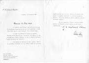 Carta do Presidente da República, Mário Soares, dirigida ao Presidente da República Socialista da Roménia, Nicolae Ceausescu, solicitando a sua intervenção na resolução da questão da transferência do jogador romeno Rodion Camaturu, que aceitou integrar o plantão do Sport Lisboa e Benfica na época de 1986/87, mas cuja saída da Roménia ainda não se concretizou.