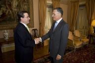 Audiência concedida pelo Presidente da República, Aníbal Cavaco Silva, ao Presidente da Junta da Estremadura de Espanha, Guillermo Fernández Vara, a 26 de novembro de 2008