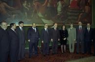 Apresentação de Cumprimentos de Ano Novo pelo Tribunal Constitucional, a 19 de dezembro de 1996