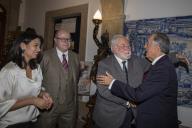 O Presidente da República Marcelo Rebelo de Sousa, participa num jantar, a convite dos membros da Associação da Imprensa Estrangeira em Portugal (AIEP), que decorreu no Grémio Literário em Lisboa, a 19 de dezembro de 2018