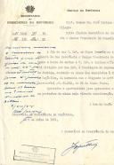 Ofício n.º 2504 do Secretário da Presidência da República para o Secretário do Presidente do Conselho, Dr. José Luciano Sollari Allegro, dando conhecimento do ofício do Supremo Tribunal de Justiça de 9 de julho 1951 e com despacho original de Salazar convocando reunião do Conselho de Estado para o dia 11 de julho. 