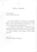 Condolências dirigidas pelo Presidente da República, Mário Soares, por ocasião do falecimento do Rei dos Belgas, Balduíno I