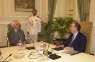 Audiência concedida pelo Presidente da República, Jorge Sampaio, a João Salgueiro, a 30 de junho de 2004