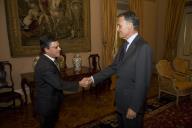 Audiência concedida pelo Presidente da República, Aníbal Cavaco Silva, à Associação dos Consumidores e Utilizadores Produtos e Serviços Financeiros - SEFIN, a 3 de novembro de 2008