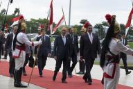 O Presidente da República Marcelo Rebelo de Sousa participa, no Palácio do Itamaraty, em Brasília, na XI Conferência de Chefes de Estado e de Governo da Comunidade dos Países de Língua Portuguesa, a 31 outubro 2016