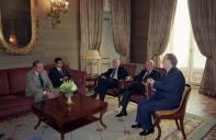 Almoço de trabalho do Presidente da República, Jorge Sampaio, com empresários, a 4 de setembro de 2000