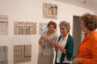 A Dra. Maria Cavaco Silva visita a a Exposição "o nosso corpo e a alma alada", de Xavier Sousa Tavares e Ana Cordovil, patente na Galeria Ratton, em Lisboa, a 29 de junho de 2012