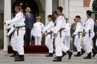 Visita do Presidente da República, Aníbal Cavaco Silva, à Base Naval de Lisboa e Base de Fuzileiros, no Alfeite, a 31 de maio de 2006