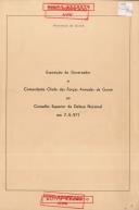 Exposição do Governador e Comandante Chefe das Forças Armadas da Guiné, António de Spínola, ao CSDN, por ocasião da reunião de 7 de maio de 1971