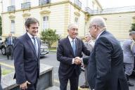 O Presidente da República Marcelo Rebelo de Sousa assiste ao lançamento do Retrato PorData Açores 2018, elaborado pela Fundação Francisco Manuel dos Santos (FFMS), na Aula Magna da Universidade dos Açores em Ponta Delgada, a 8 de junho de 2018.