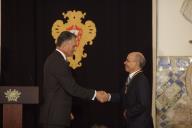 O Presidente da República, Aníbal Cavaco Silva, presta homenagem aos Médicos Especialistas em Transplante, agraciando alguns que se distinguiram na investigação e no exercício da atividade, a 18 de outubro de 2010