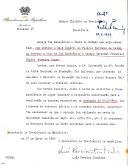 Pedido de autorização de despesa do Secretário da PR, dirigido ao Ministro da Presidência, para execução, conforme desejo do Chefe de Estado, de um retrato a óleo do Marechal Francisco Higino Craveiro Lopes, com destino à Sala Império do Palácio de Belém, pelo pintor Eduardo Malta.