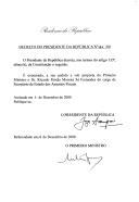 Decreto que exonera, a seu pedido e sob proposta do Primeiro Ministro, o Dr. Ricardo Paixão Moreira Sá Fernandes do cargo de Secretário de Estado dos Assuntos Fiscais.