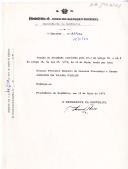 Decreto de nomeação do Doutor Adelino da Palma Carlos para exercer o cargo de Primeiro Ministro do [I] Governo Provisório. 
