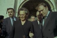 O Presidente da República, Jorge Sampaio, assiste à missa exequial de Sua Santidade o Papa João Paulo II, na Sé de Lisboa, a 3 de abril de 2005
