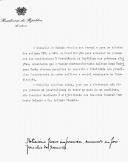 "Noticiário para a imprensa mandado no próprio dia da reunião" sobre a determinação do Conselho de Estado face à elegibilidade dos candidatos à Presidência, Américo Tomás, Humberto Delgado e Arlindo Vicente.