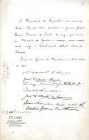 Decreto de exoneração do General Joaquim Pereira Pimenta de Castro do cargo de Ministro da Guerra e de nomeação, para o mesmo cargo, do Tenente Coronel Alberto Carlos da Silveira.