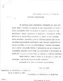 Minuta de ofício n.º 2396 do Secretário da Presidência da República, Luís Pereira Coutinho, dirigido ao Diretor do Centro de Inquérito Assistencial, referindo o "considerável acréscimo do número de solicitações" de donativos dirigidos ao Presidente da República, tornando inviável continuarem a ser os guardas do destacamento da PSP da Presidência da República a obter informações sobre os mesmos e sendo, como tal, necessário encontrar outra solução na condução de inquéritos sobre as condições de vida dos peticionários.