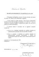 Decreto que reduz, por indulto, em um ano, por razões humanitárias, a pena residual de prisão aplicada a Ana Paula Quintino Nunes, de 42 anos de idade, no processo nº 511/94 do 1º Juízo do Tribunal de Círculo de Setúbal.