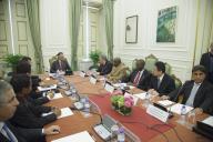 O Presidente da República, Aníbal Cavaco Silva, recebe, em audiência, uma delegação de Empresários para a Cooperação Económica e Comercial entre a China e os Países de Língua Portuguesa, que estão reunidos em Lisboa, no Palácio de Belém, a 23 de junho de 2010