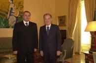 Audiência concedida pelo Presidente da República, Jorge Sampaio,  ao Embaixador da República Eslovaca, Peter Rusinák, a 6 de novembro de 2003