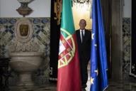 O Presidente da República, Marcelo Rebelo de Sousa, dirige uma mensagem aos Portugueses, a partir do Palácio de Belém, sobre a renovação do estado de emergência, a 2 de abril de 2020