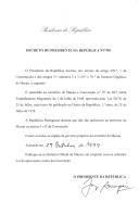 Decreto que estende ao território de Macau a Convenção nº 97 da OIT [Organização Internacional do Trabalho] sobre Trabalhadores Migrantes, de 1 de julho de 1949.