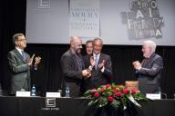 O Presidente da República Marcelo Rebelo de Sousa preside, no Casino do Estoril, Cascais, à Cerimónia de entrega dos Prémios Literários Estoril Sol, tendo entregue a Afonso Cruz o Prémio Literário Fernando Namora e a José Carlos Vasconcelos o Prémio Vasco Graça Moura - Cidadania Cultural, a 12 de outubro de 2017