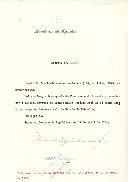 Decreto de recondução do Tenente Coronel Horácio José de Sá Viana Rebelo no cargo de Subsecretário de Estado do Exército.