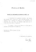 Decreto que fixa o dia 14 de janeiro de 1996 para a eleição do Presidente da República. 