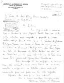 Carta de Helena Corrêa de Barros, da Assistência à Maternidade e à Infância (Centro de Enfermagem), dirigida ao Dr. Luís D´Orey Pereira Coutinho, solicitando resposta ao convite endereçado a D. Gertrudes Rodrigues Tomás, esposa do Presidente da República, para inaugurar o 1.º Salão de Decoração e Antiguidades, a ter lugar na Sociedade de Belas Artes no dia 11 de novembro de 1960.