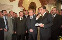 Deslocação do Presidente da República, Jorge Sampaio, às antigas instalações da Fábrica da Pólvora de Barcarena, para a inauguração do Museu da Pólvora negra, a 17 de junho de 1998